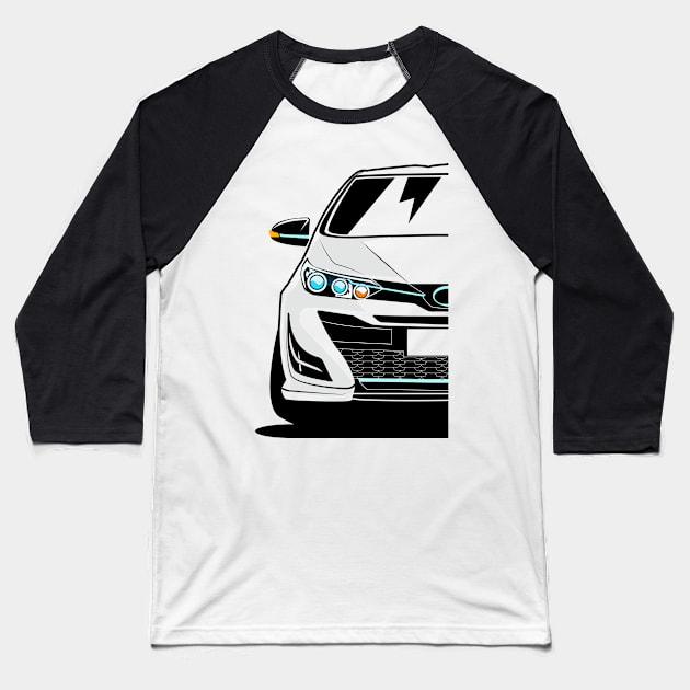 Yaris Baseball T-Shirt by gaplexio